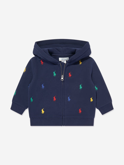Ralph Lauren 男婴多徽标运动服（海军蓝）