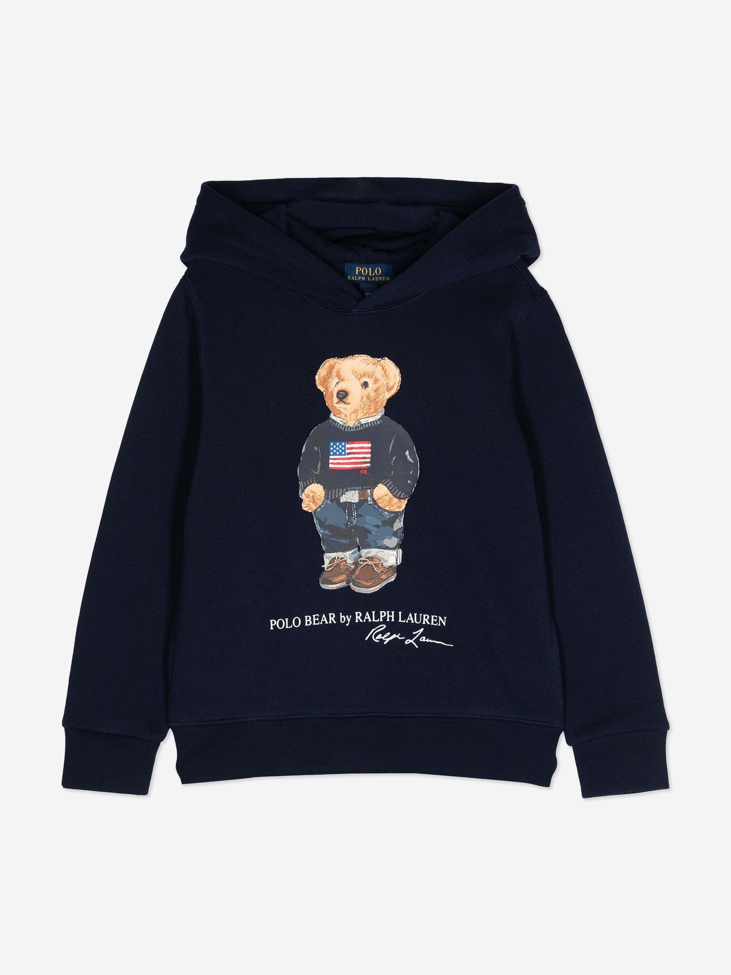 Ralph Lauren 男童海军蓝熊连帽衫