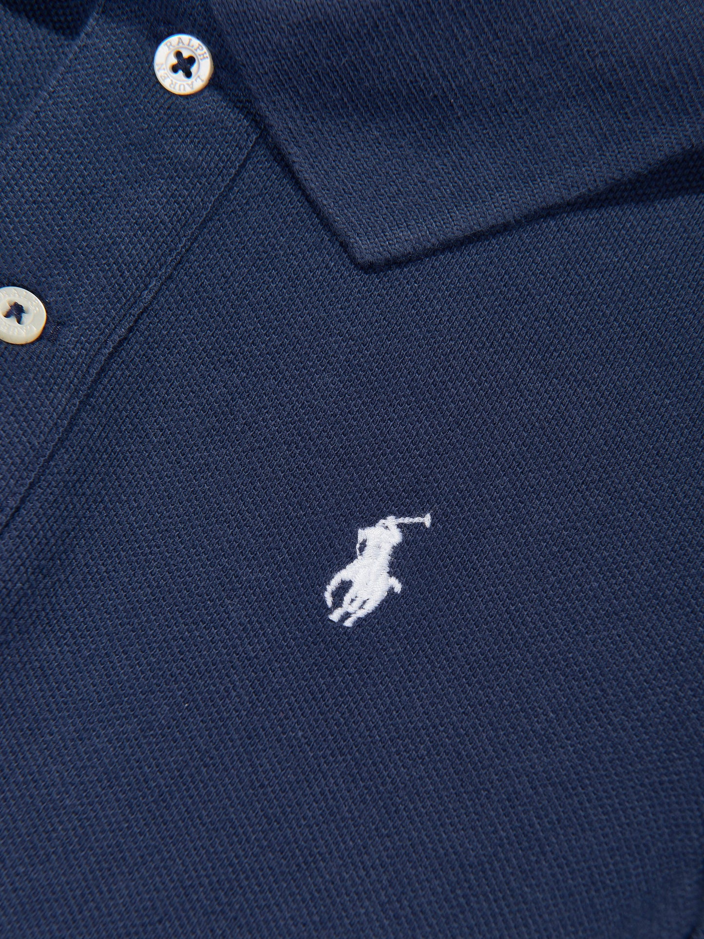 Ralph Lauren 女童海军蓝 Polo 连衣裙