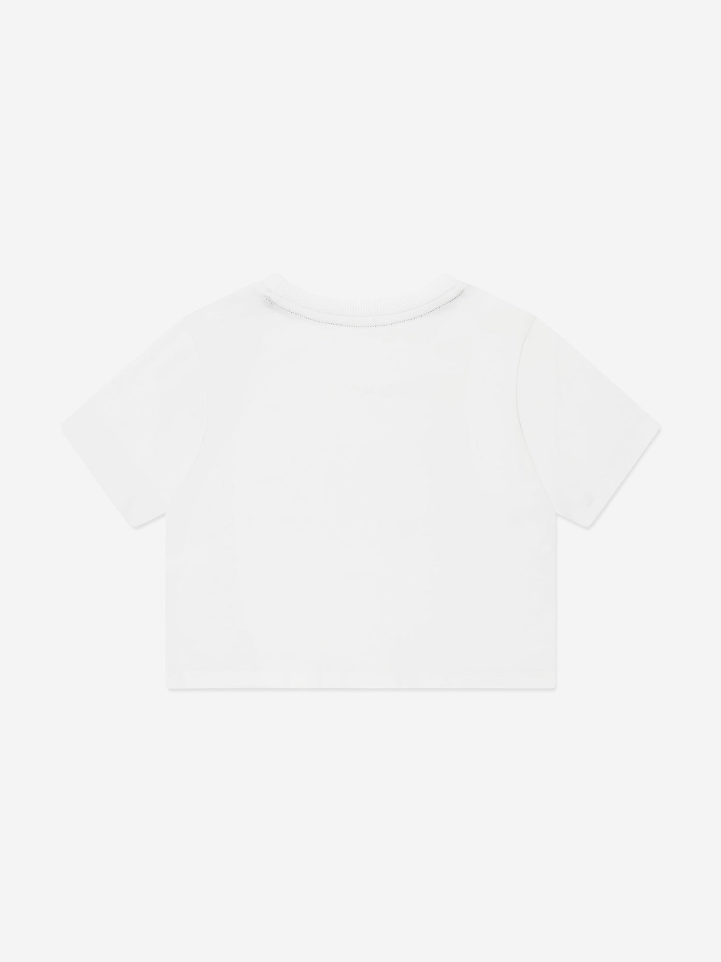 Ralph Lauren 女童美国 T 恤（白色）