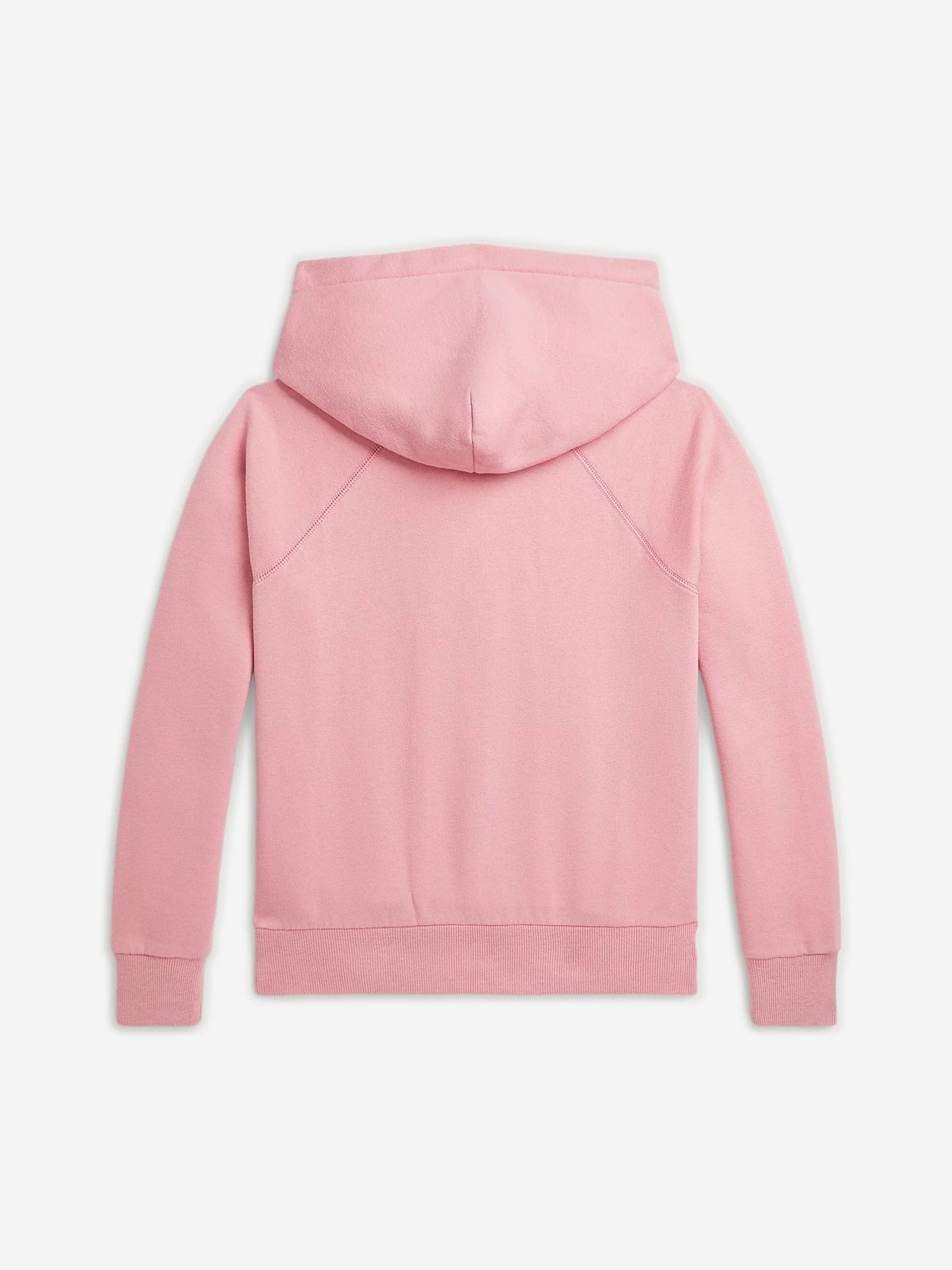 Ralph Lauren 女童粉色徽标连帽衫