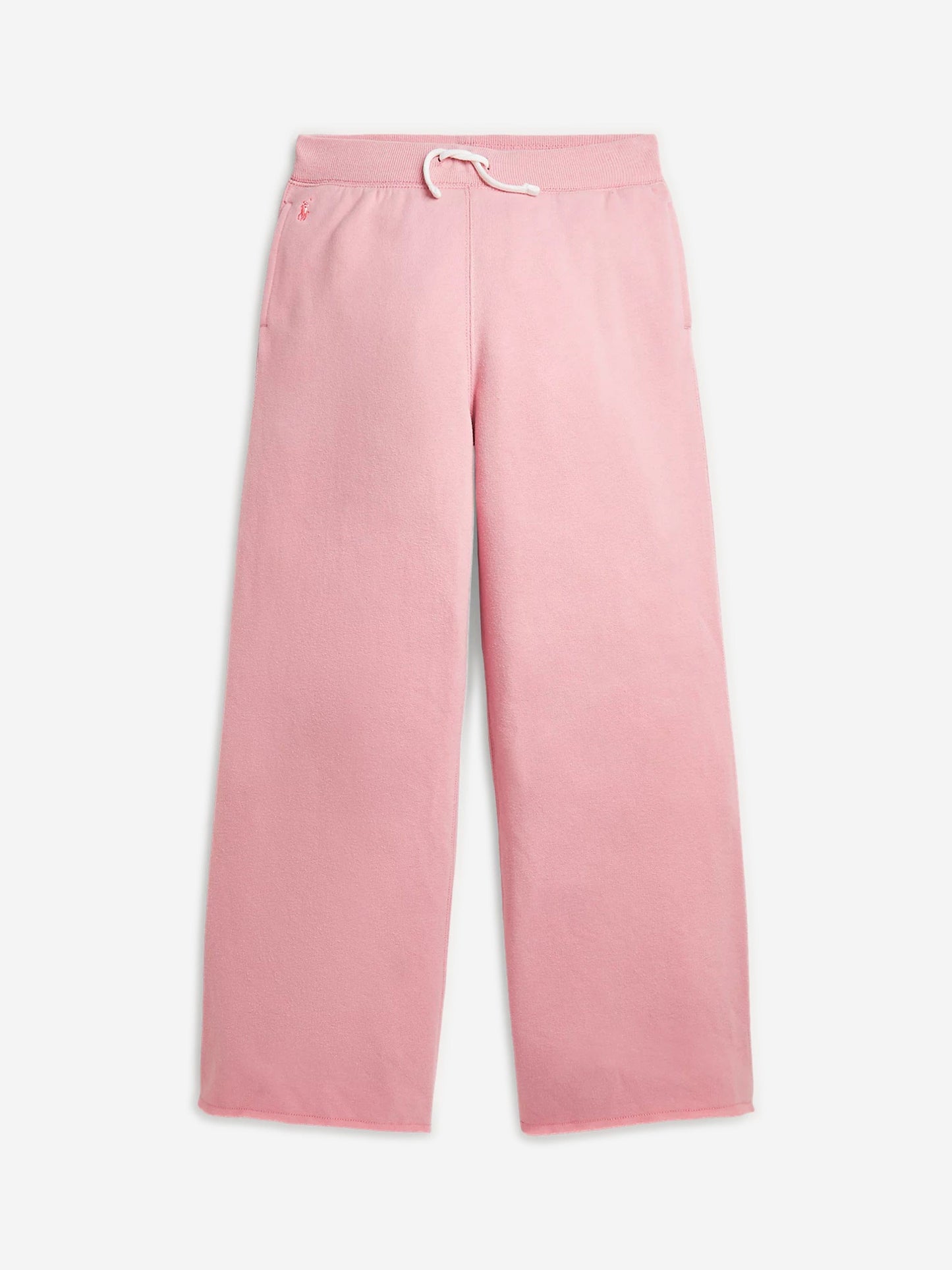 Ralph Lauren 女童粉色徽标慢跑裤
