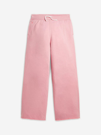 Ralph Lauren 女童粉色徽标慢跑裤