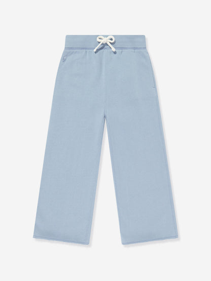 Ralph Lauren 女童蓝色徽标慢跑裤