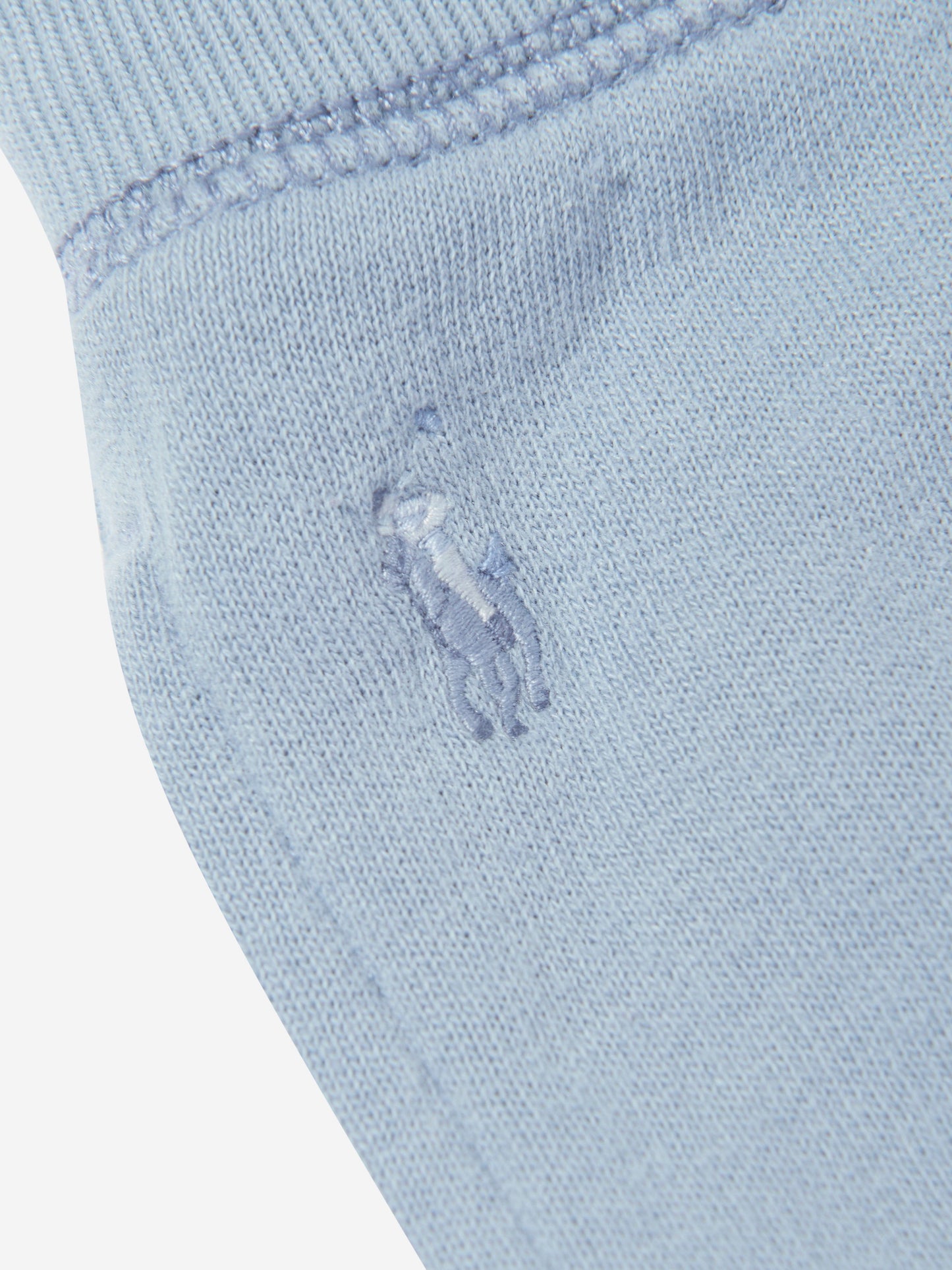 Ralph Lauren 女童蓝色徽标慢跑裤