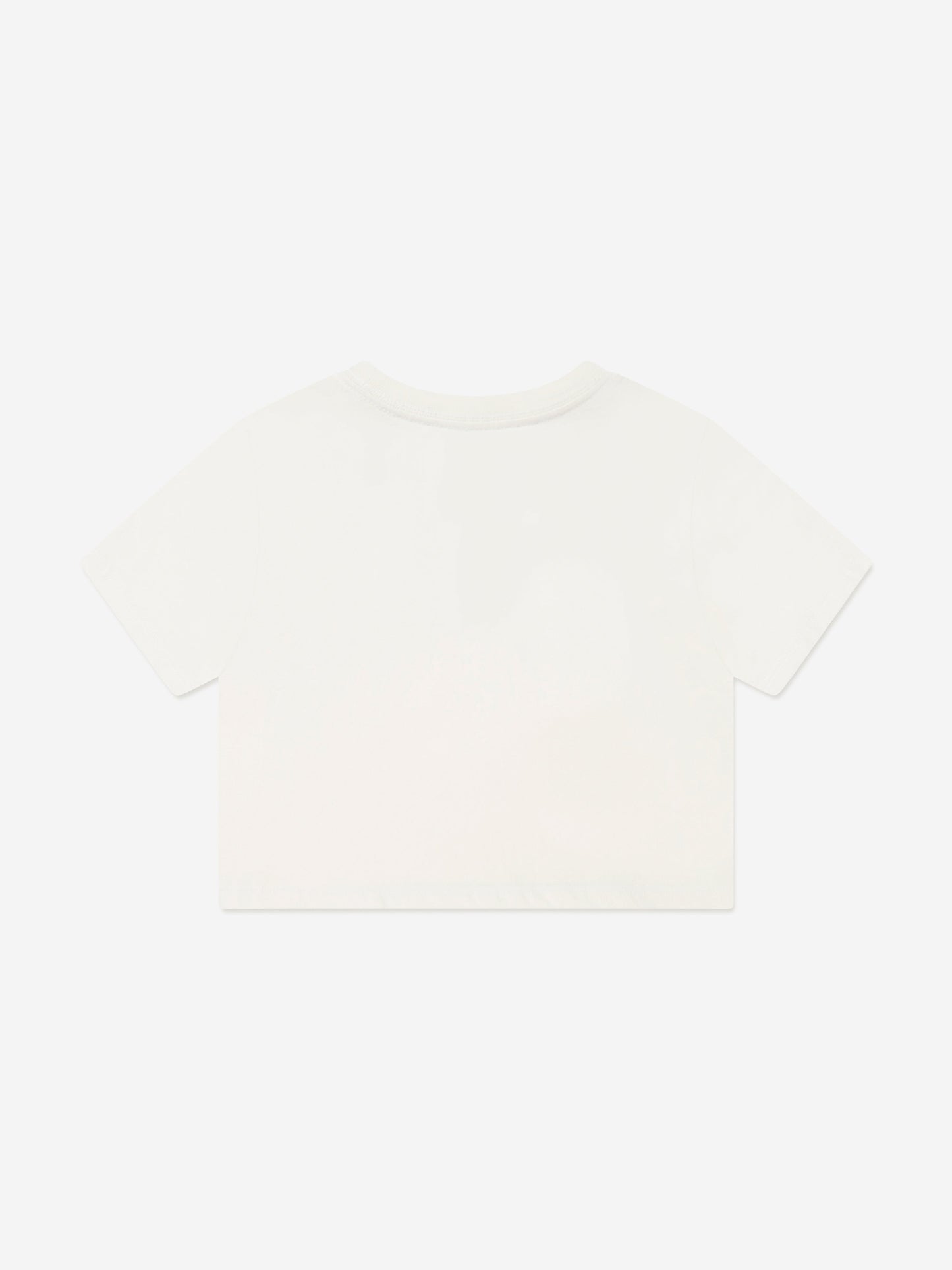 Ralph Lauren 女童白色 Big Pony 徽标 T 恤
