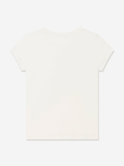 Ralph Lauren 女童白色 Polo T 恤