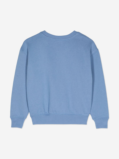 Ralph Lauren 女童蓝色小熊泡泡运动衫