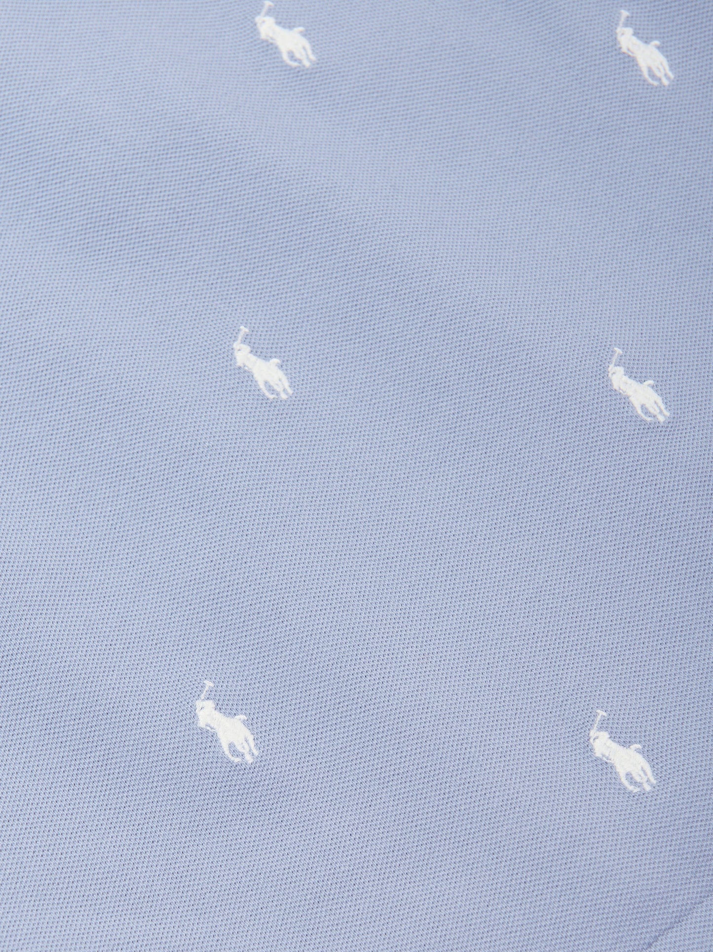 Ralph Lauren 女童蓝色徽标 Polo 衫