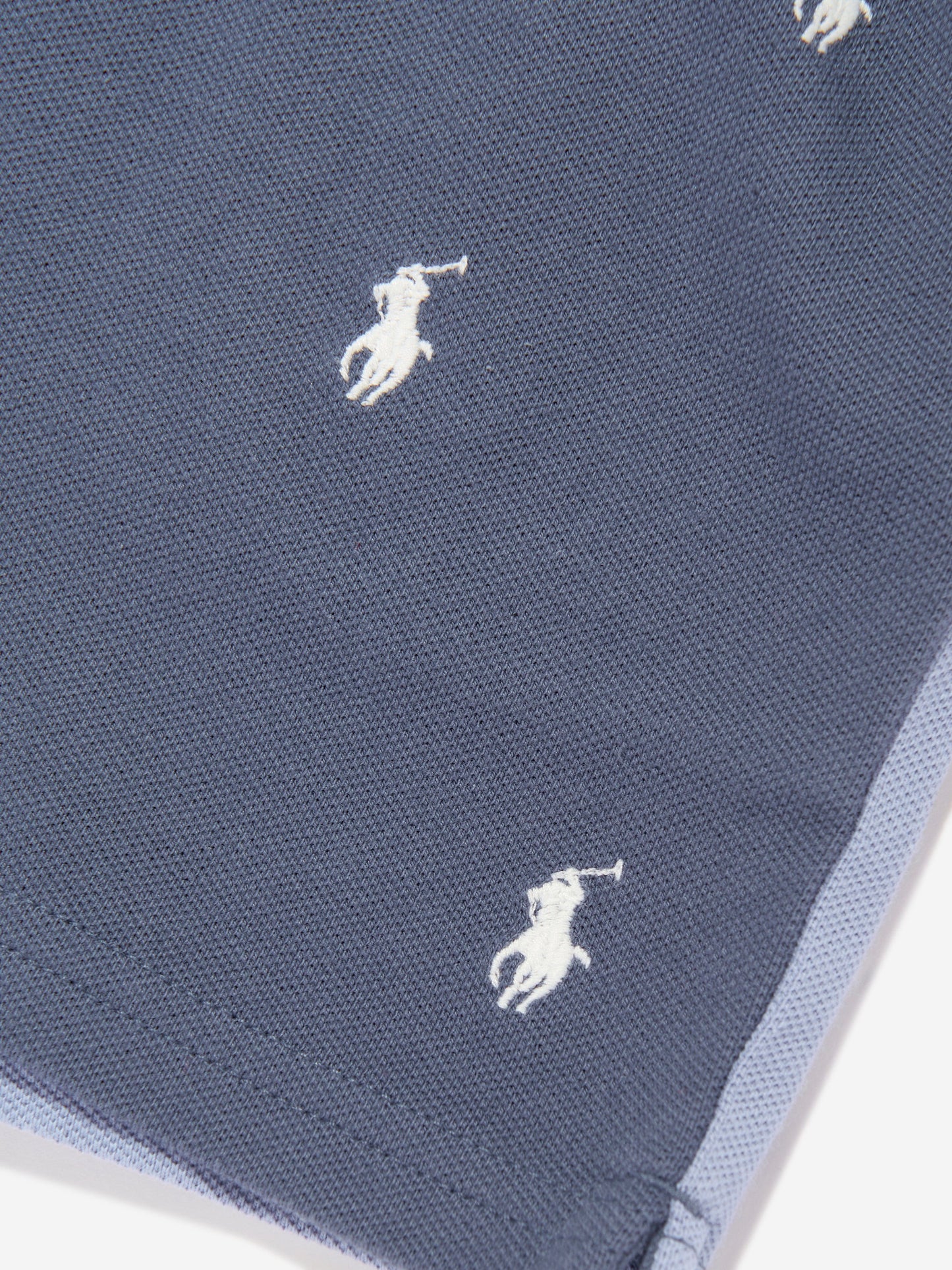 Ralph Lauren 女童蓝色徽标短裤