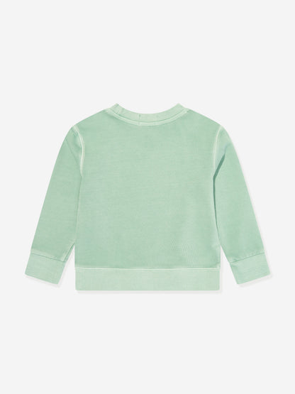 Ralph Lauren 男童绿色徽标运动衫