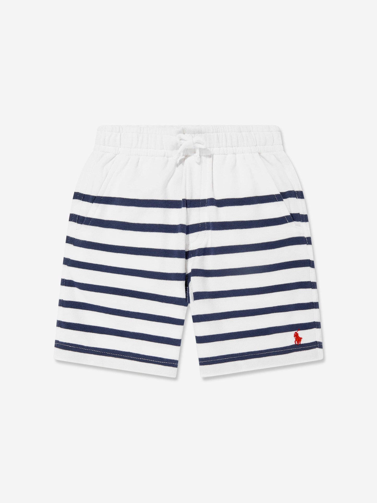 Ralph Lauren 男童白色条纹短裤