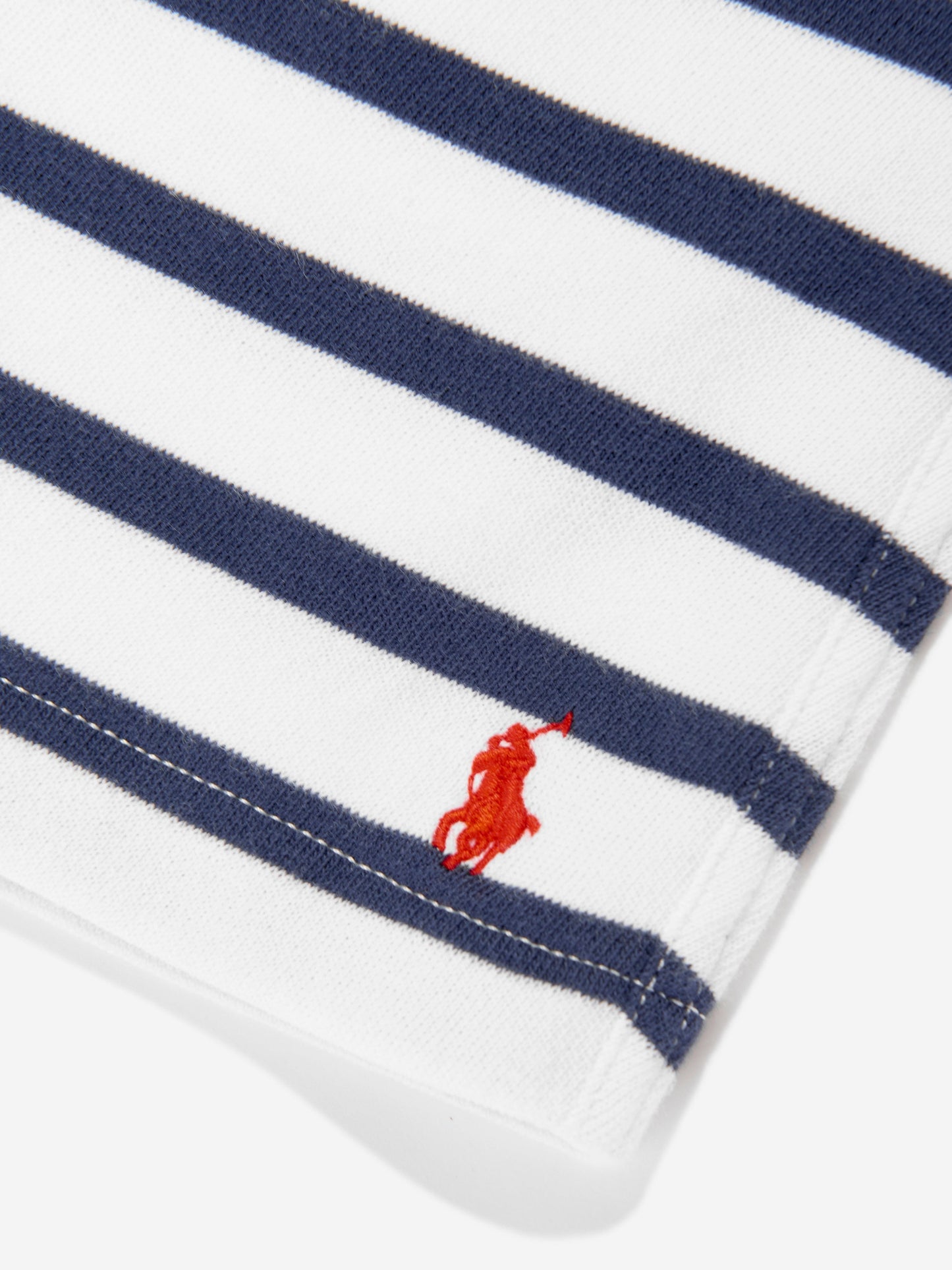 Ralph Lauren 男童白色条纹短裤