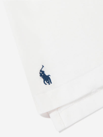 Ralph Lauren 男童白色国旗 Polo 衫
