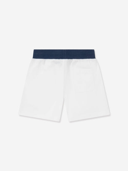 Ralph Lauren 男童白色 Polo 短裤