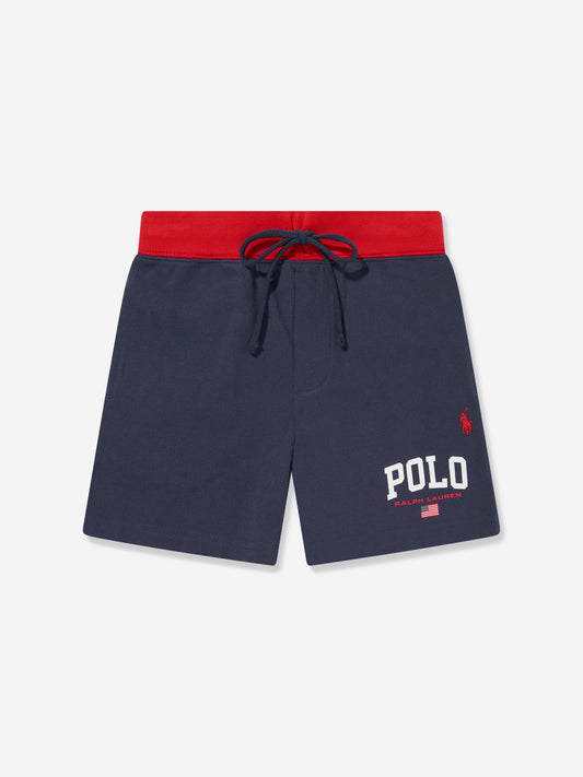Ralph Lauren 男童海军蓝 Polo 短裤
