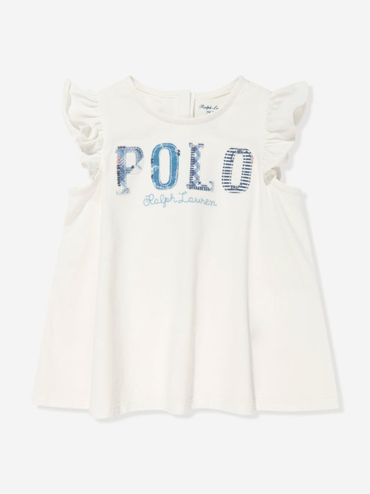 Ralph Lauren 女婴无袖上衣（白色）
