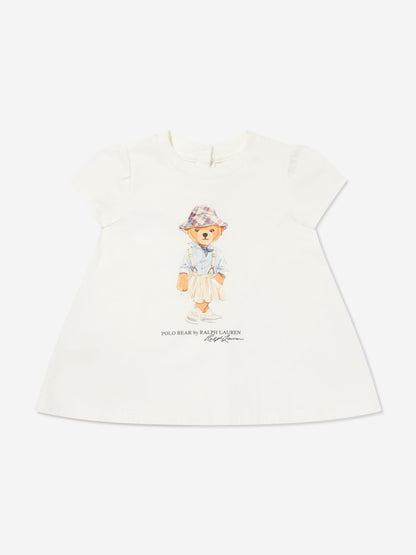 Ralph Lauren 女婴短裤套装（白色）