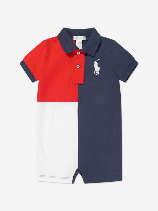 Ralph Lauren 男婴 Polo 连体衣（多色）