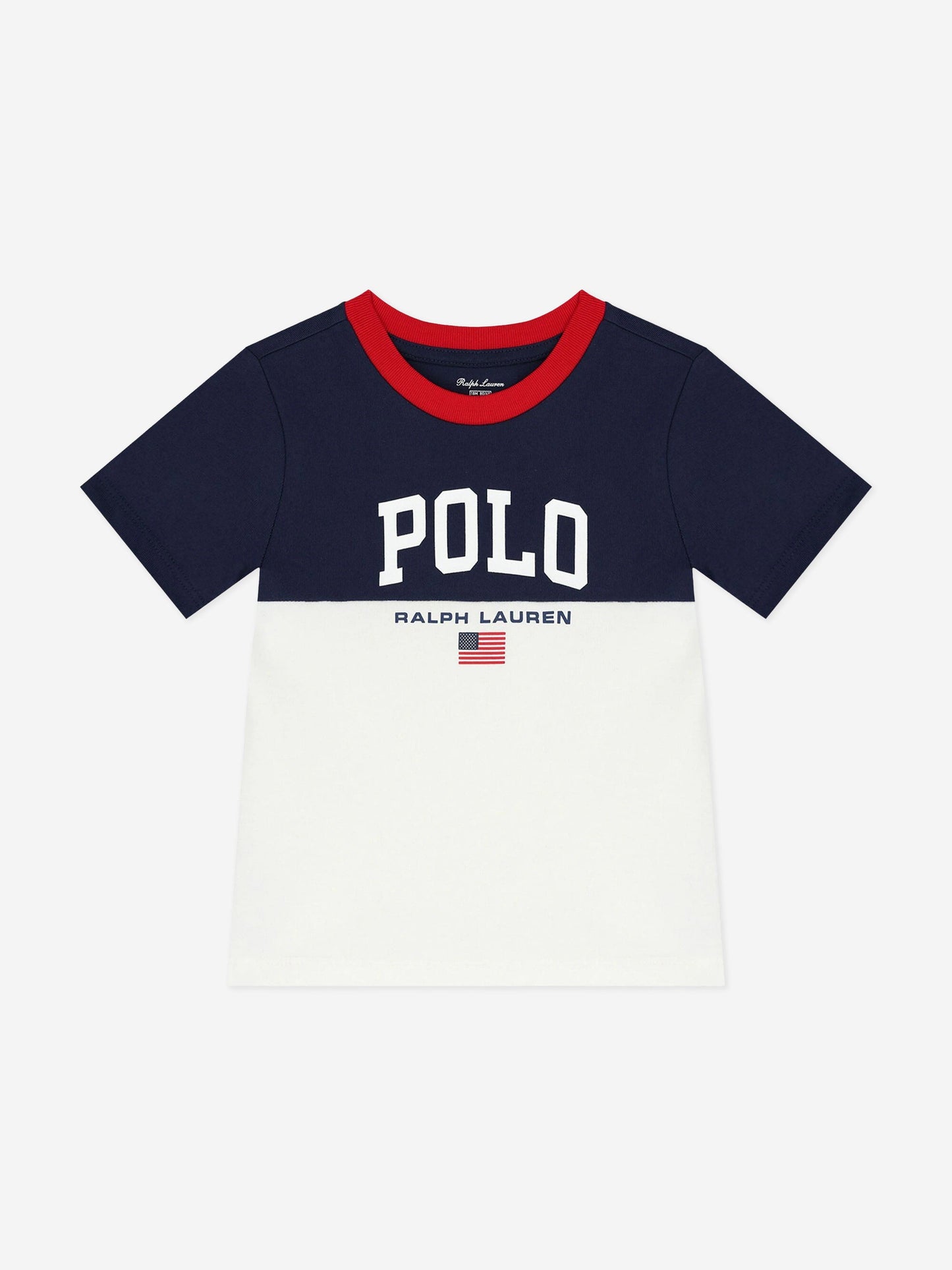 Ralph Lauren 男童 Polo 短裤套装（白色）