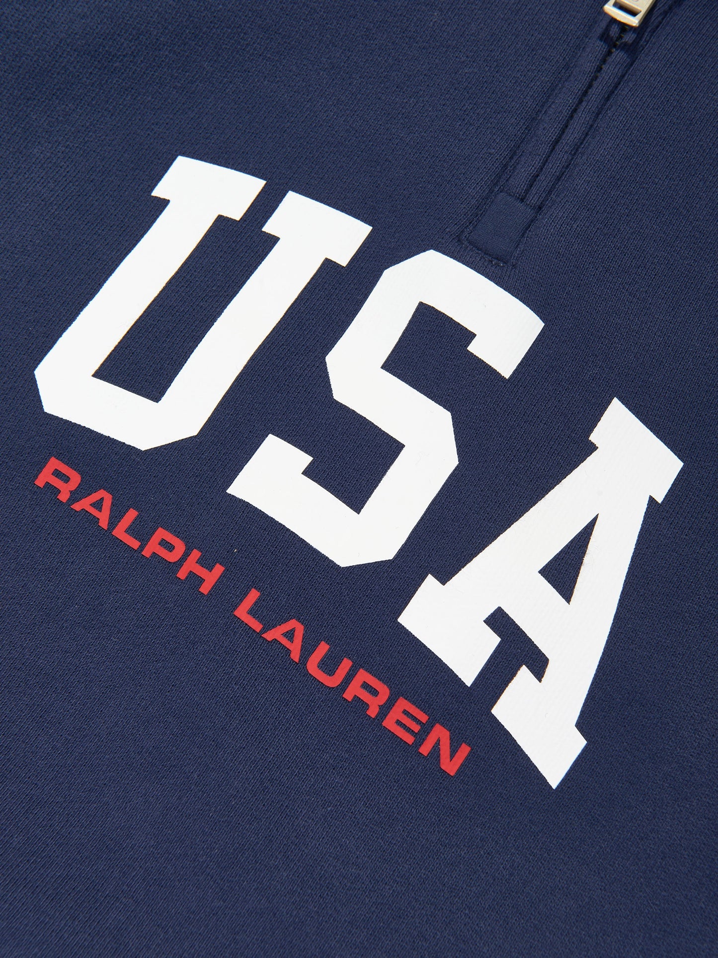 Ralph Lauren 男童半拉链美国运动衫（海军蓝）