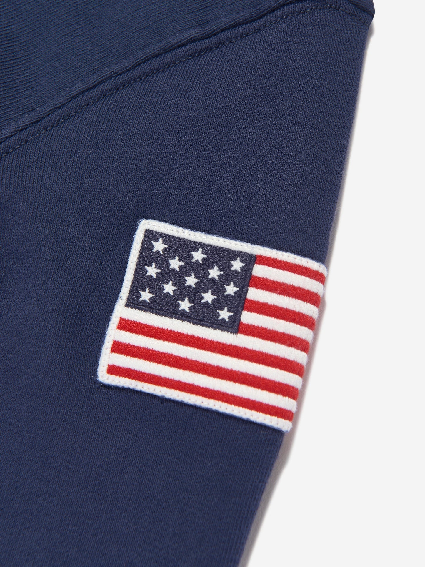 Ralph Lauren 男童半拉链美国运动衫（海军蓝）