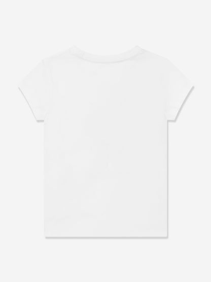 Ralph Lauren 女童白色 Sparkle Bear T 恤