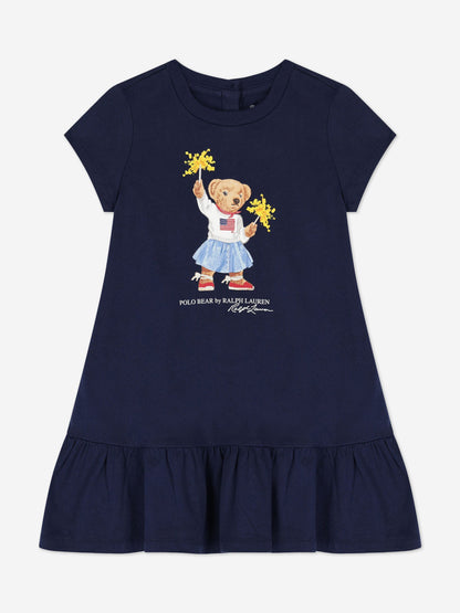 Ralph Lauren 女婴紧身裤套装（海军蓝）