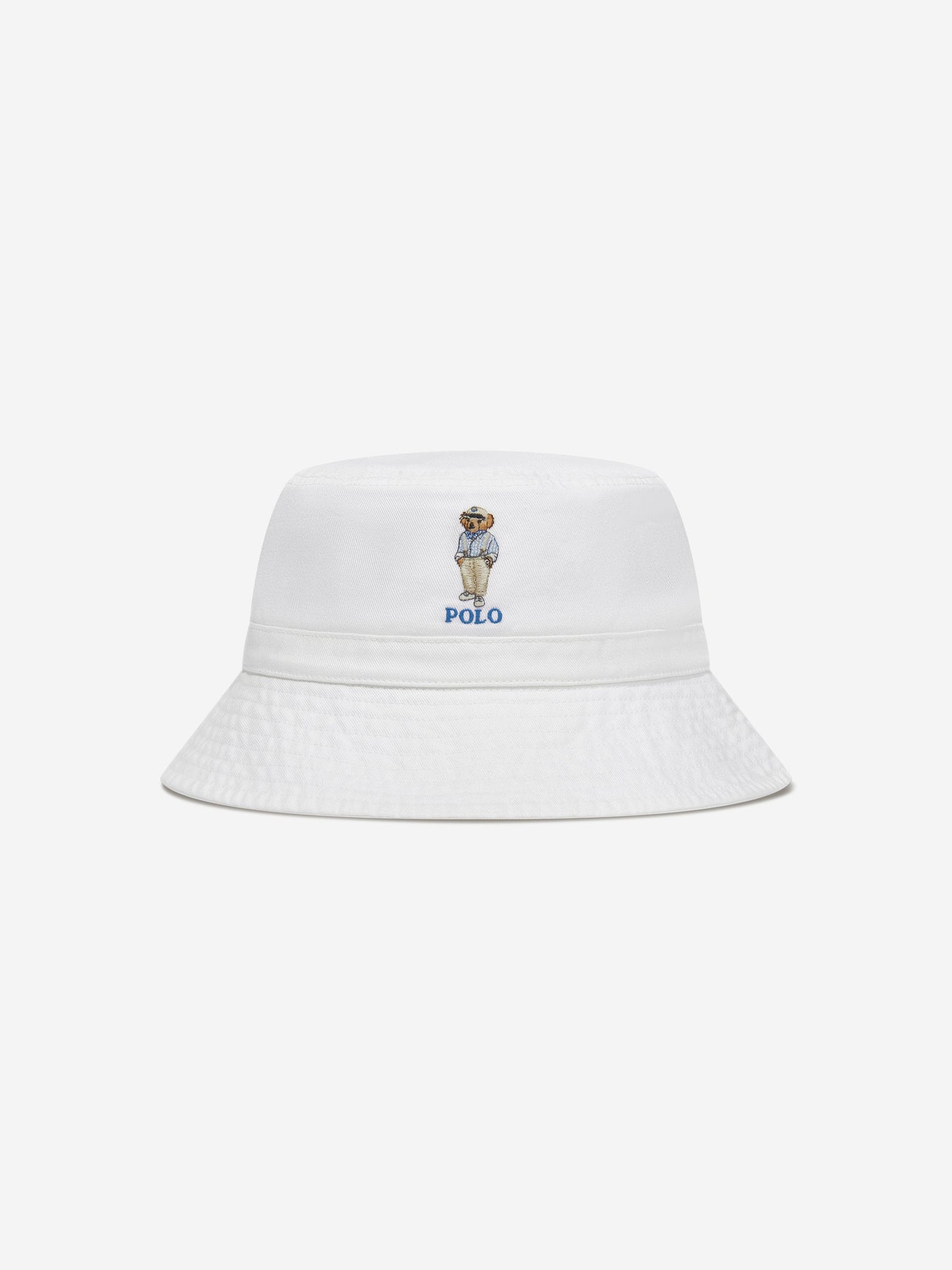 Ralph Lauren 男童白色熊渔夫帽