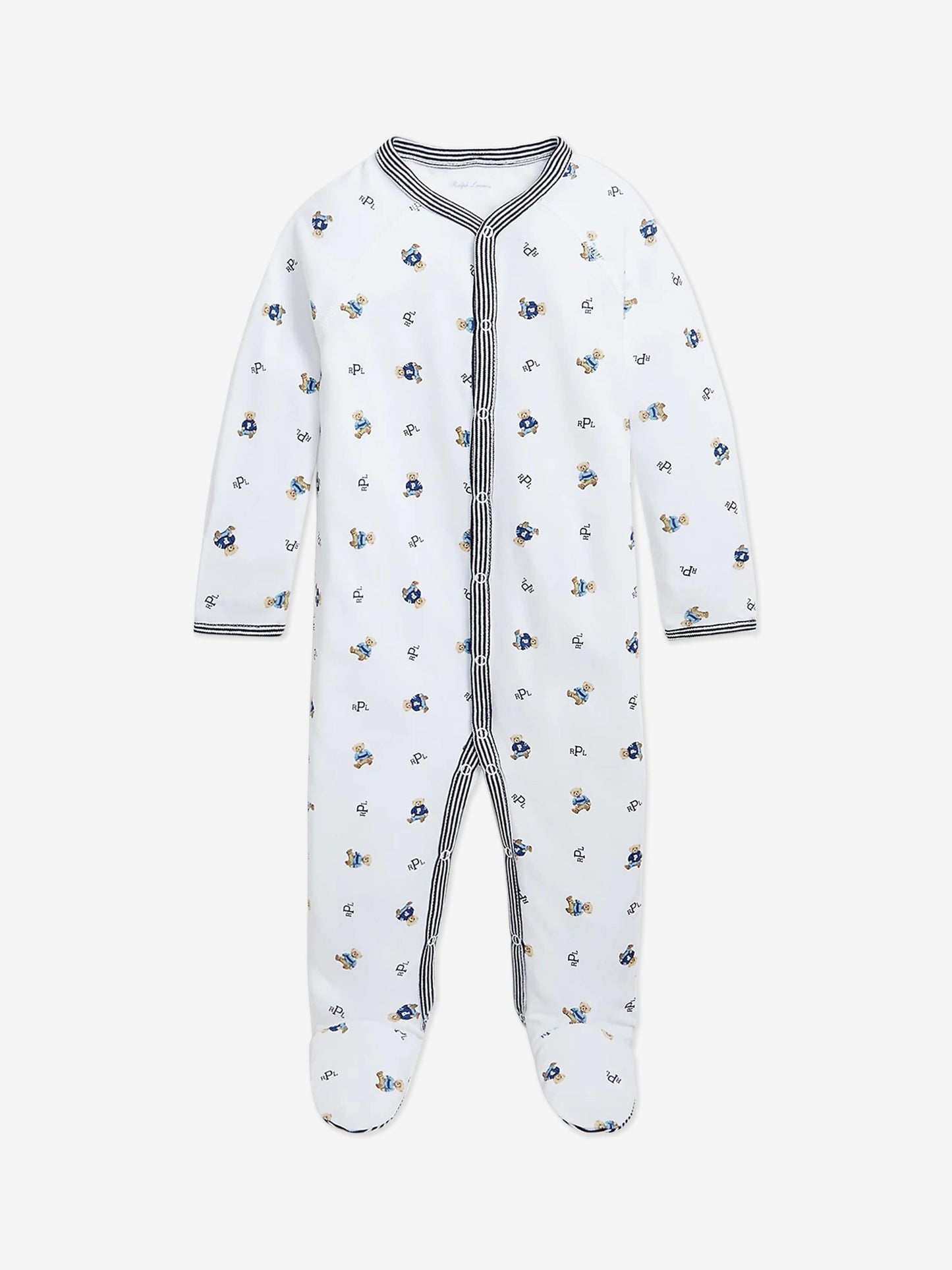 Ralph Lauren 男婴 3 件套礼品套装（白色）