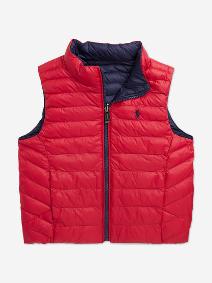 Ralph Lauren 男童双面马甲（海军蓝）