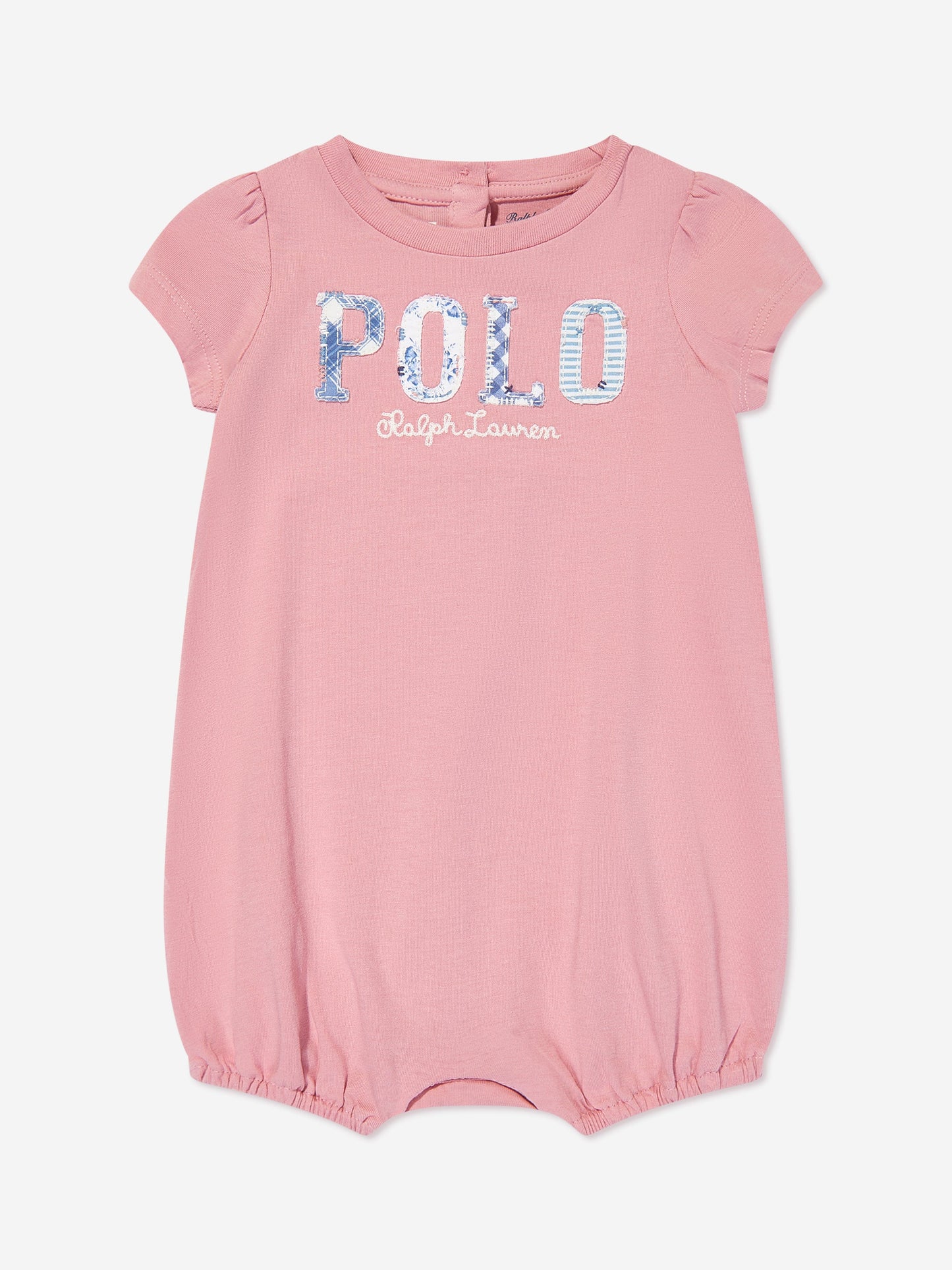 Ralph Lauren 女婴 Polo 连体衣（粉色）