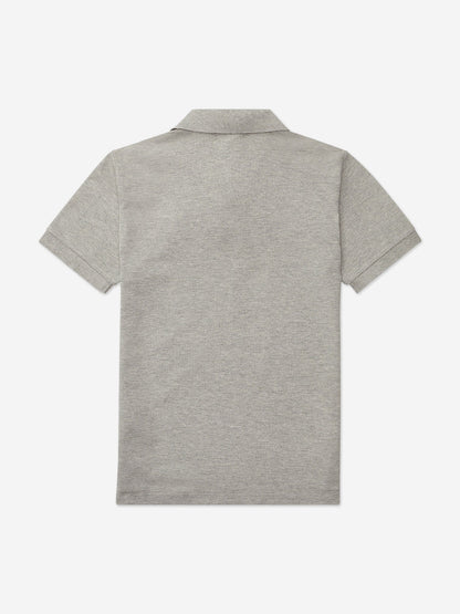 Ralph Lauren 男童灰色徽标 Polo 衫