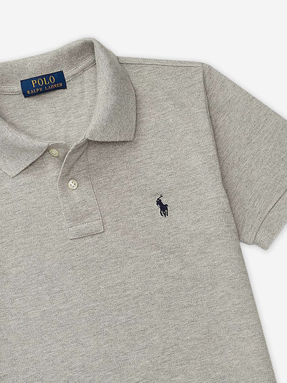 Ralph Lauren 男童灰色徽标 Polo 衫