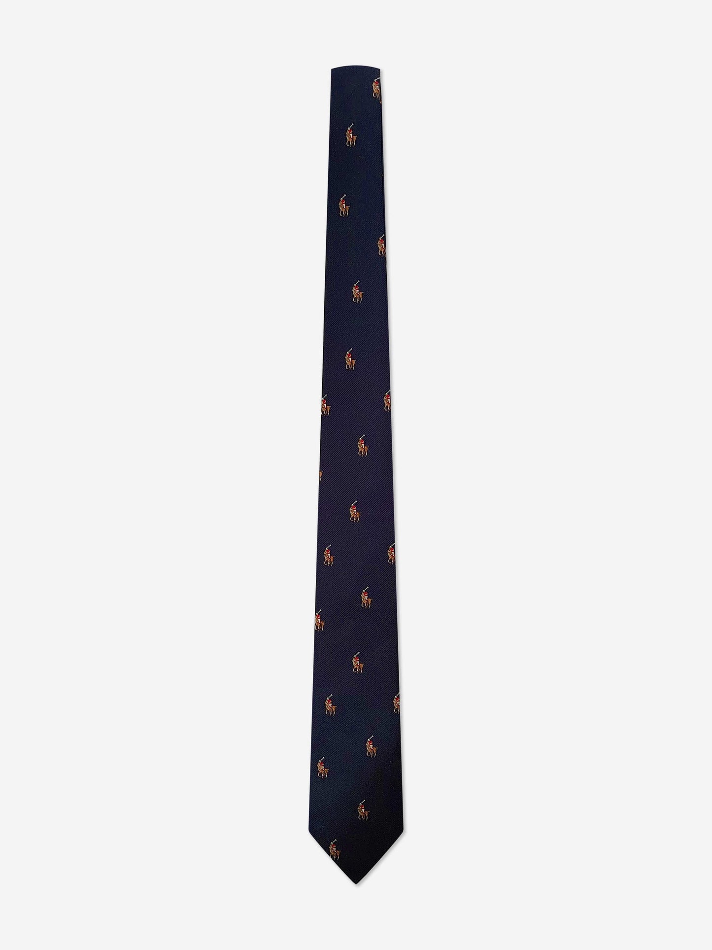 Ralph Lauren 男童真丝 Polo 领带（海军蓝）