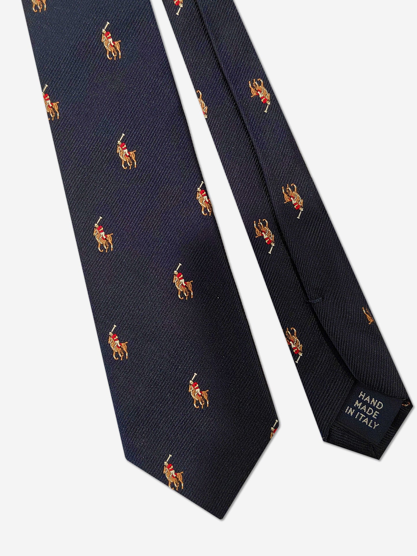 Ralph Lauren 男童真丝 Polo 领带（海军蓝）