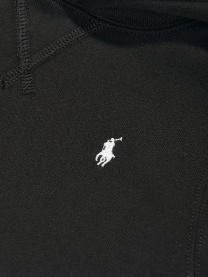Ralph Lauren 男童黑色徽标连帽衫
