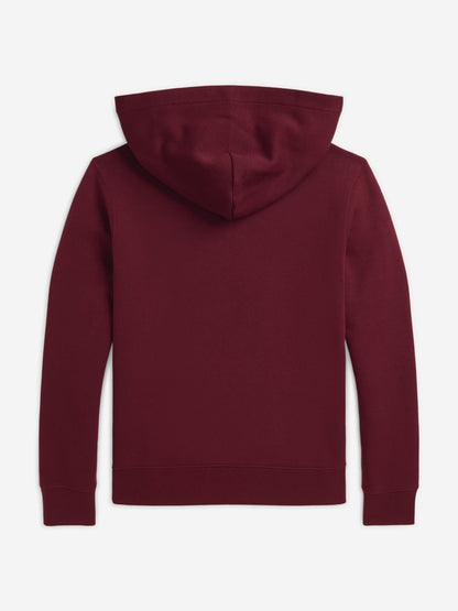 Ralph Lauren 男童红色徽标连帽衫