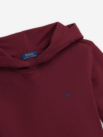 Ralph Lauren 男童红色徽标连帽衫