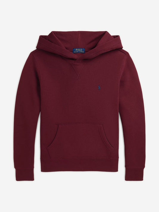 Ralph Lauren 男童红色徽标连帽衫