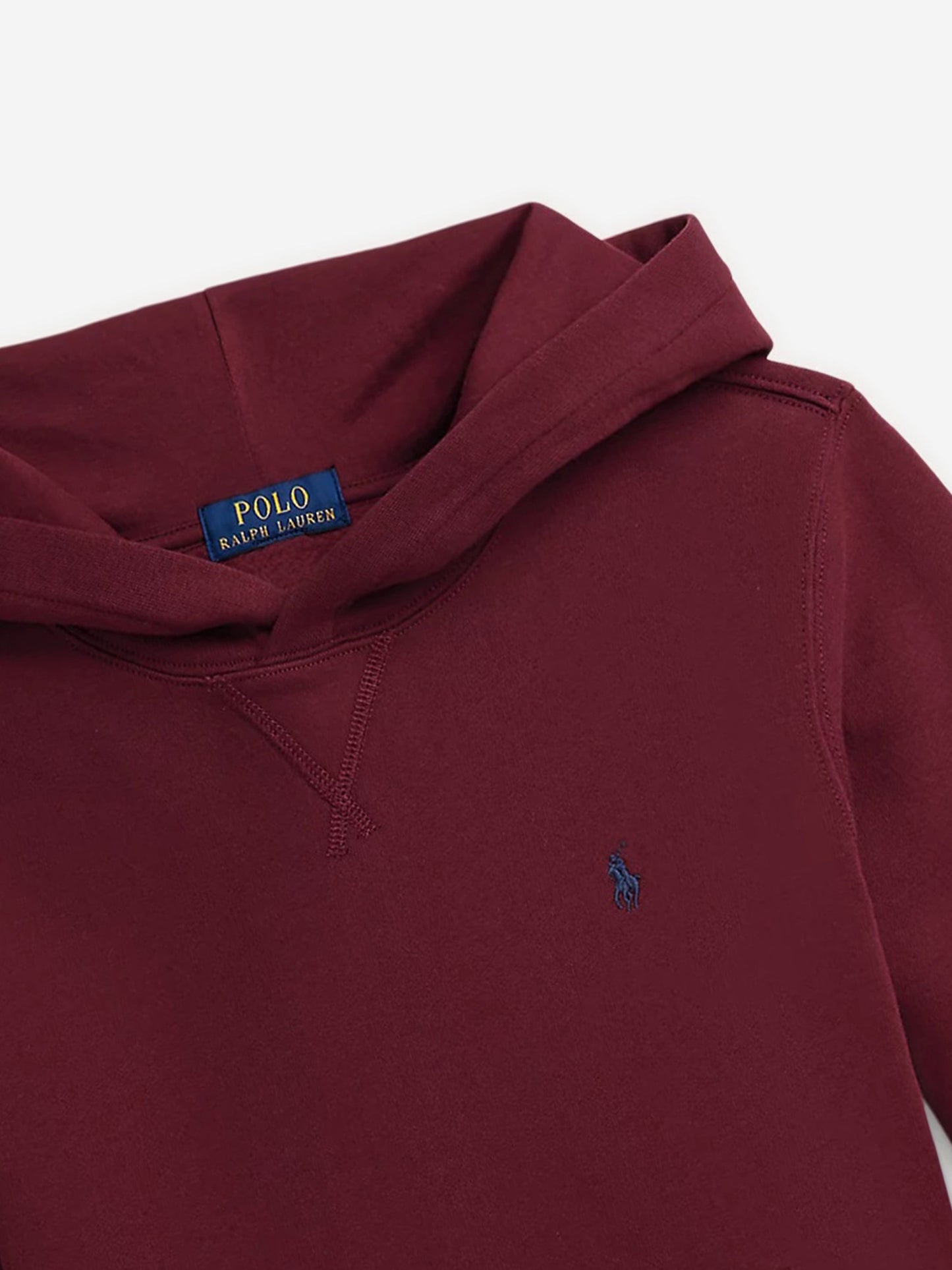 Ralph Lauren 男童红色徽标连帽衫
