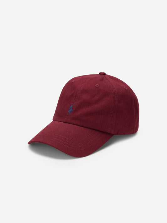Ralph Lauren 男童红色徽标棒球帽