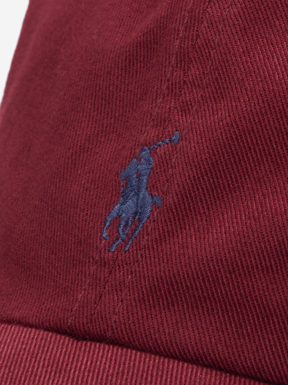 Ralph Lauren 男童红色徽标棒球帽
