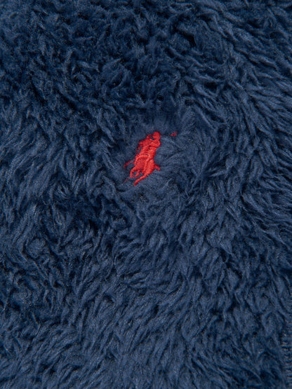 Ralph Lauren 男童卷曲高绒拉链上衣（海军蓝）