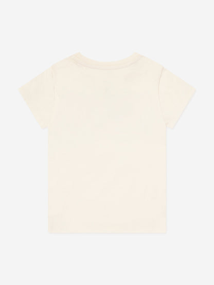 Ralph Lauren 女童白色 Polo T 恤