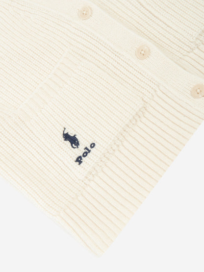 Ralph Lauren 女童羊毛和羊绒开衫（象牙色）