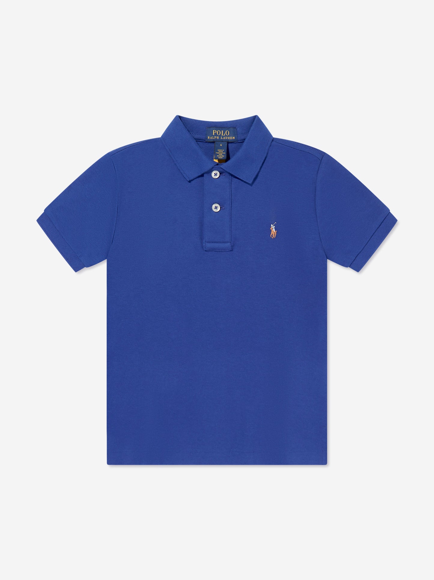 Ralph Lauren 男童徽标 Polo 衫 n 蓝色