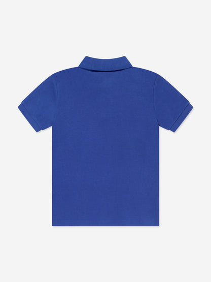 Ralph Lauren 男童徽标 Polo 衫 n 蓝色