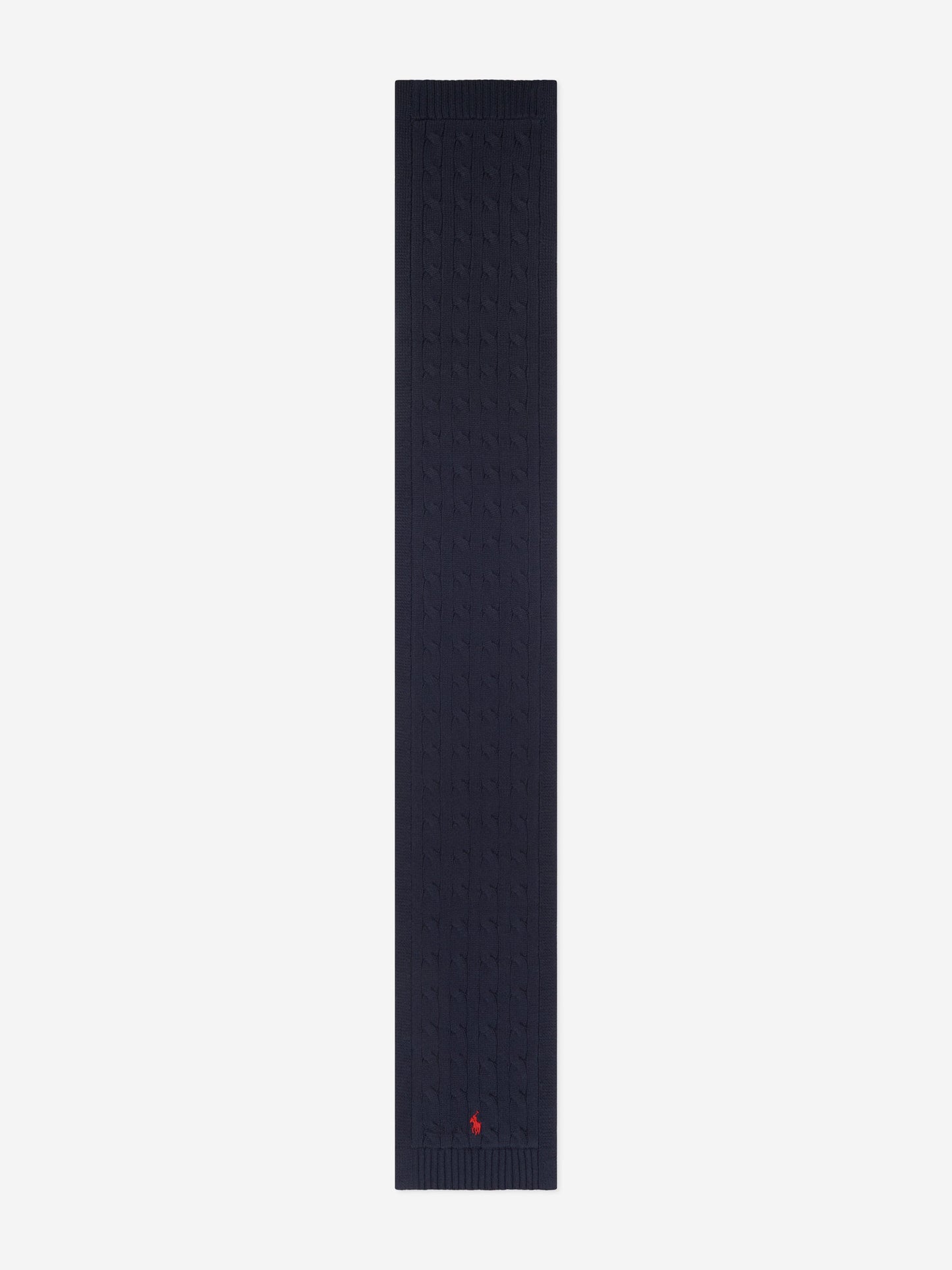 Ralph Lauren Boys Logo Scarf in Navy