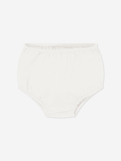 Ralph Lauren Baby Girls Bear Dress in Ivory